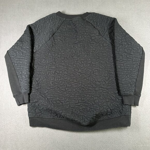 Nike Sweatshirt Womens Large Black Elephant Print Crewneck Pullover 841645-010 - Picture 13 of 14